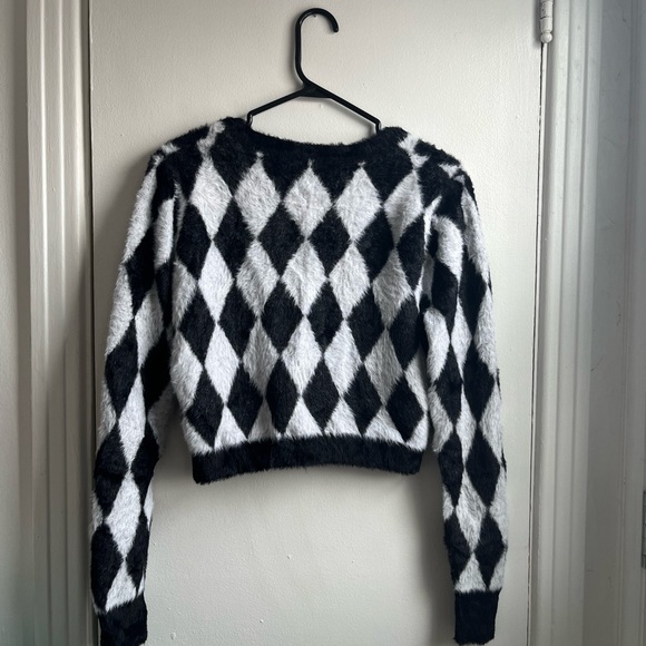 Fuzzy cardigan from Simons - Picture 4 of 4